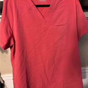 Mandala dusty rose pink scrub top and bottom